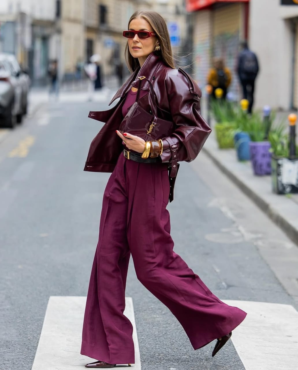 Short length leather trench coat