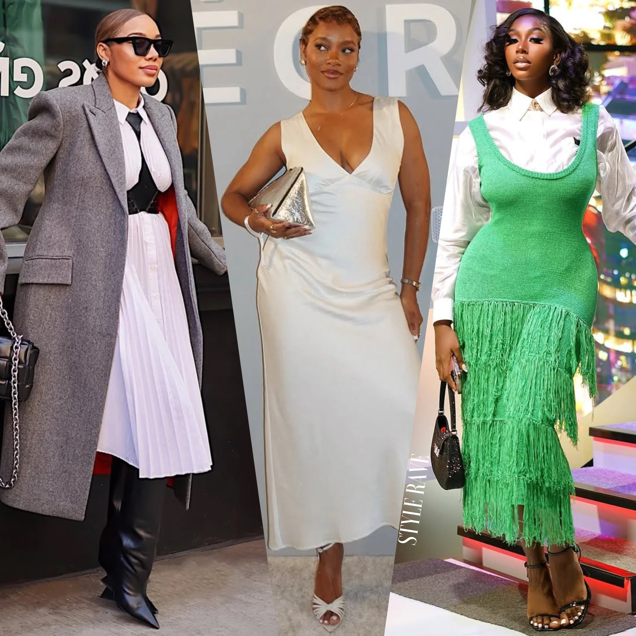 midi dress styling