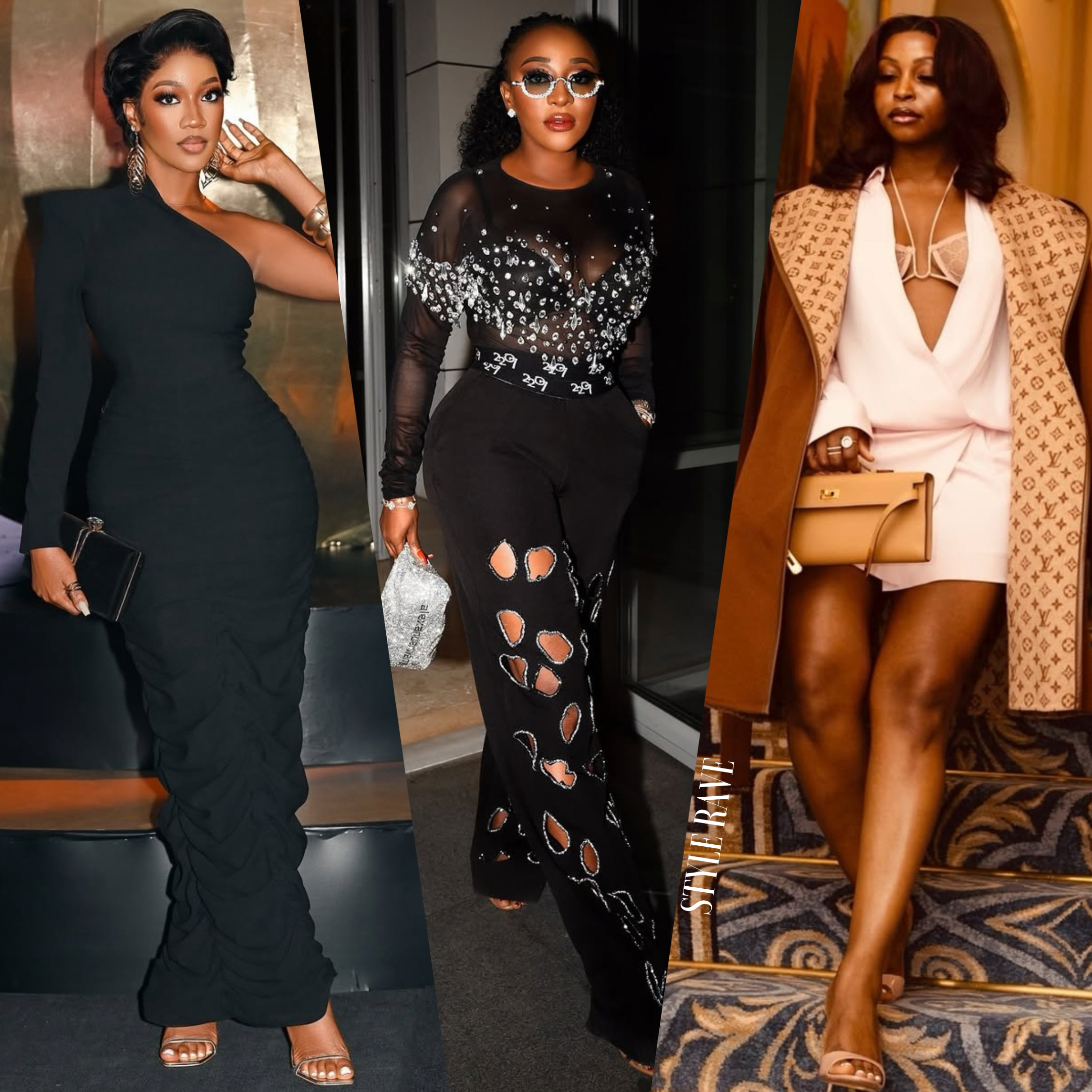lagos female celebs fashion