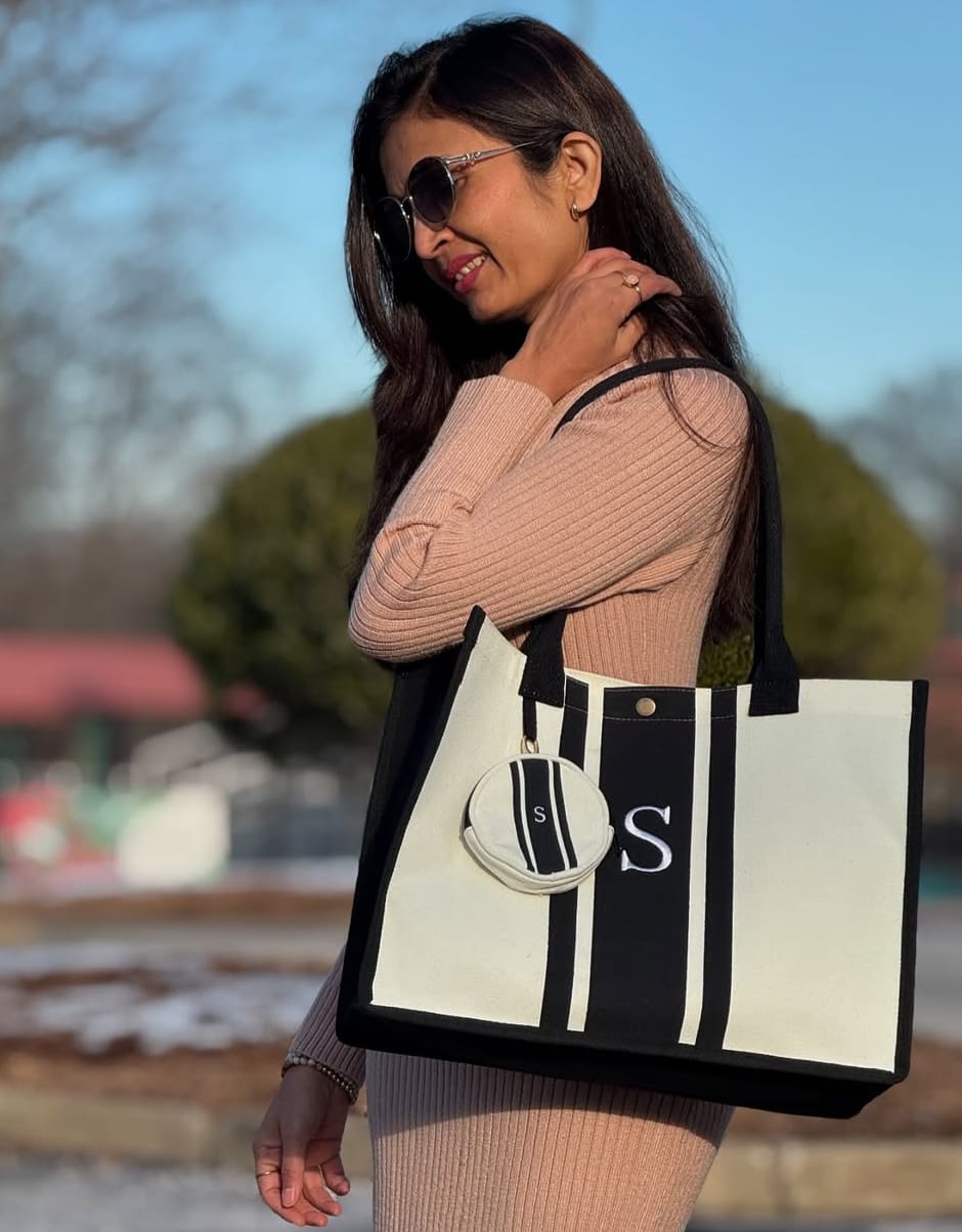 monogram handbag